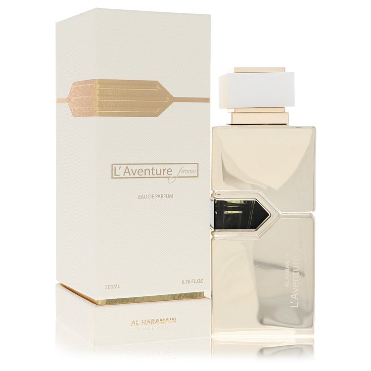 L'aventure Femme by Al Haramain Eau De Parfum Spray 6.7 oz L'aventure Femme by Al Haramain Eau De Parfum Spray 6.7 oz